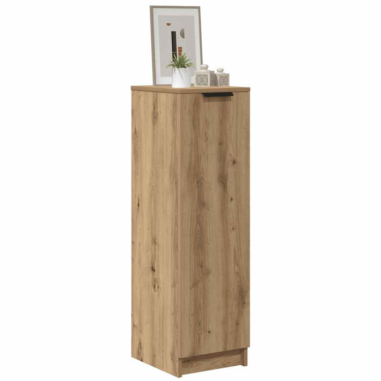Vidaxx Schuhschrank 29,5 x 35 x 100,5 cm, handgefertigtes Holz, handgefertigte Eiche