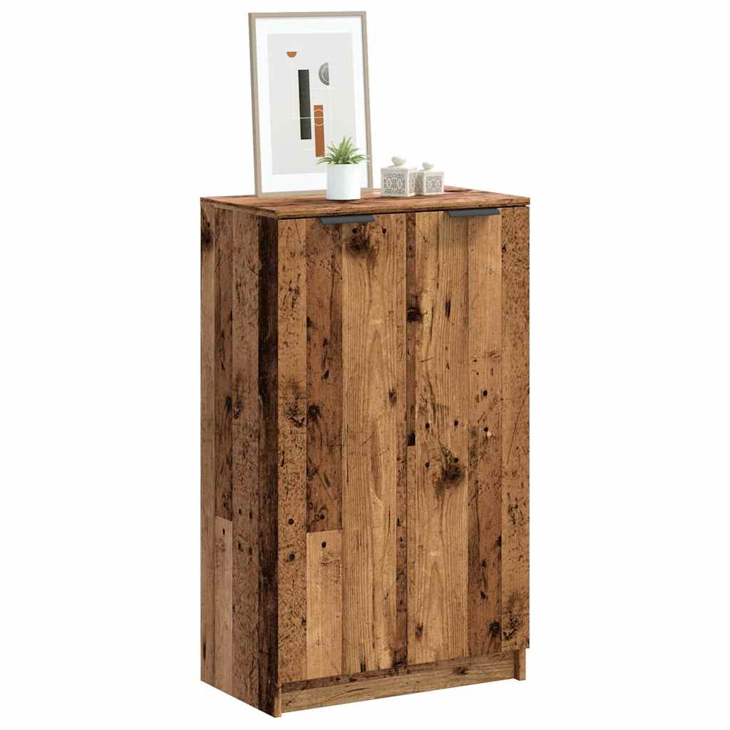 Vidaxx Schuhschrank 59x35x100,5 cm Fertigholz, altholzfarben