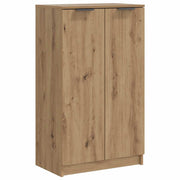 Vidaxx Schuhschrank 59 x 35 x 100,5 cm, handgefertigtes Holz, handwerkliche Eichenfarbe - afbeelding 2
