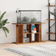 VIDAXL Aquarium Standard 100x40x60 cm verarbeitetes Holz Oldholz -gelöscht