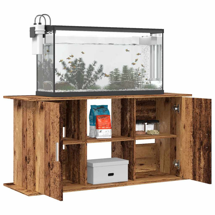 Vidaxx Aquarienständer 121x41x58 cm verarbeitetes Holz, altholzfarben