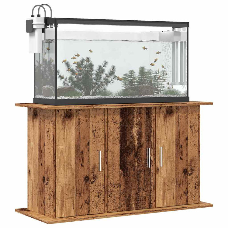 Vidaxl Aquarium Standard 101x41x58 cm verarbeitetes Holz altes Holzfarbe