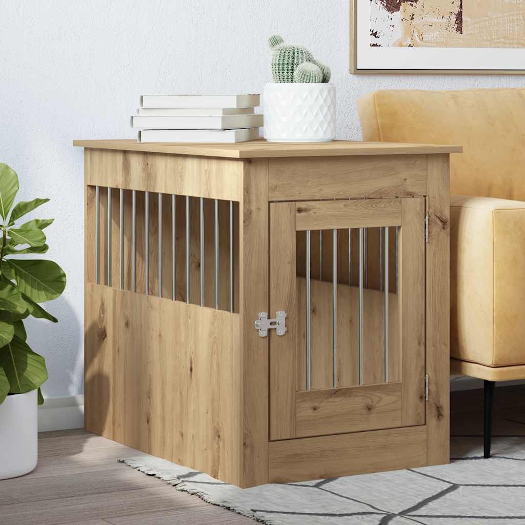 VIDAXL HONDENBENCH 55X80X68 CM PRISIONED WODSANAL EAK -COLDED