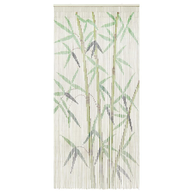 VidaXL Insektenvorhang Bambusdruck 90x220 cm Bambus