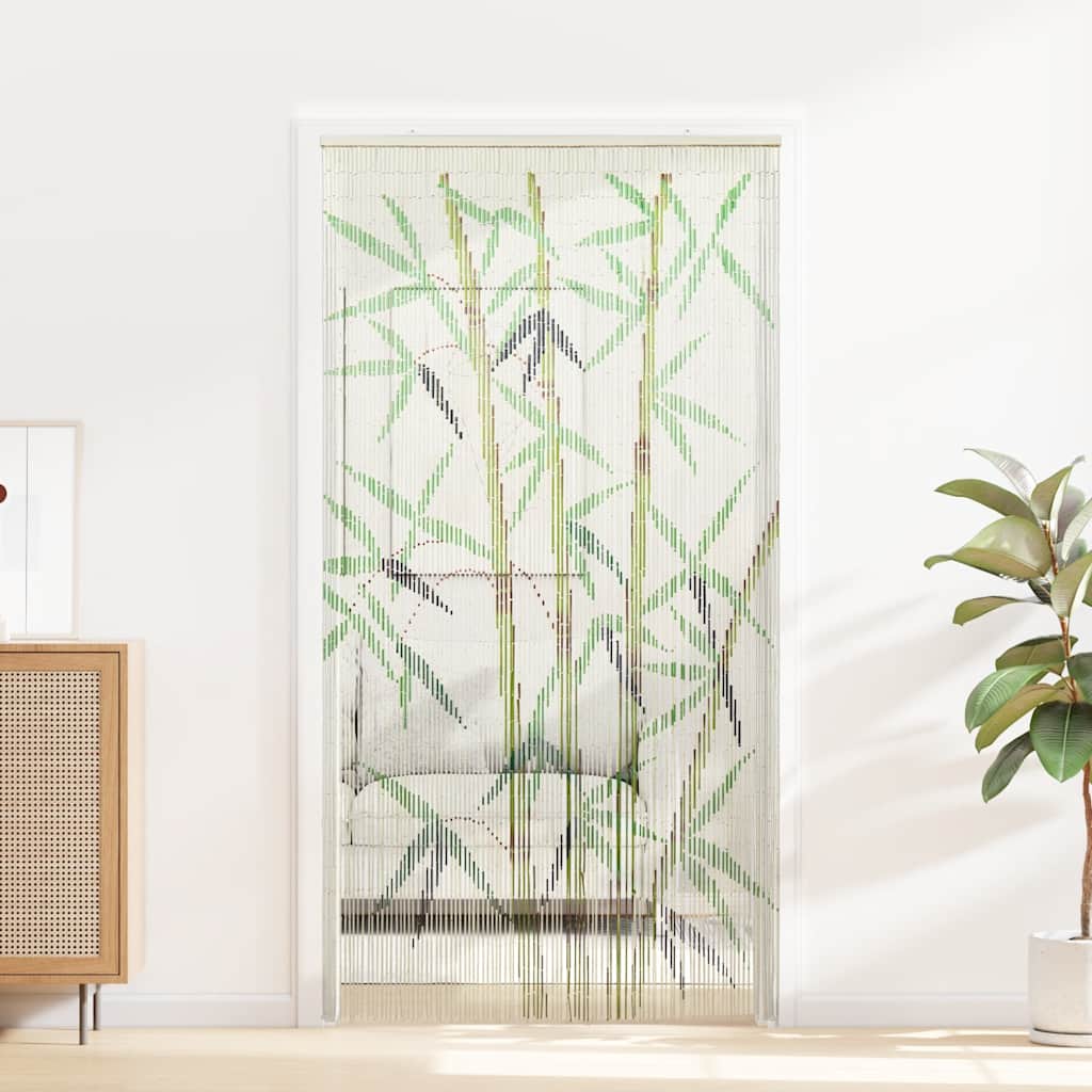VidaXL Insektenvorhang Bambusdruck 100x200 cm Bambus