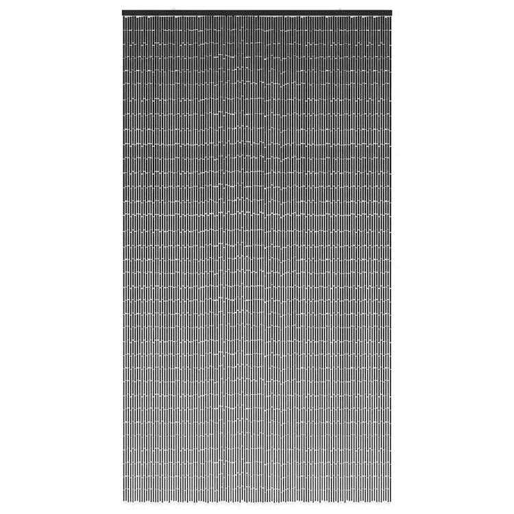 Vidaxx Insektenvorhang 120x220 cm Bambus dunkelgrau