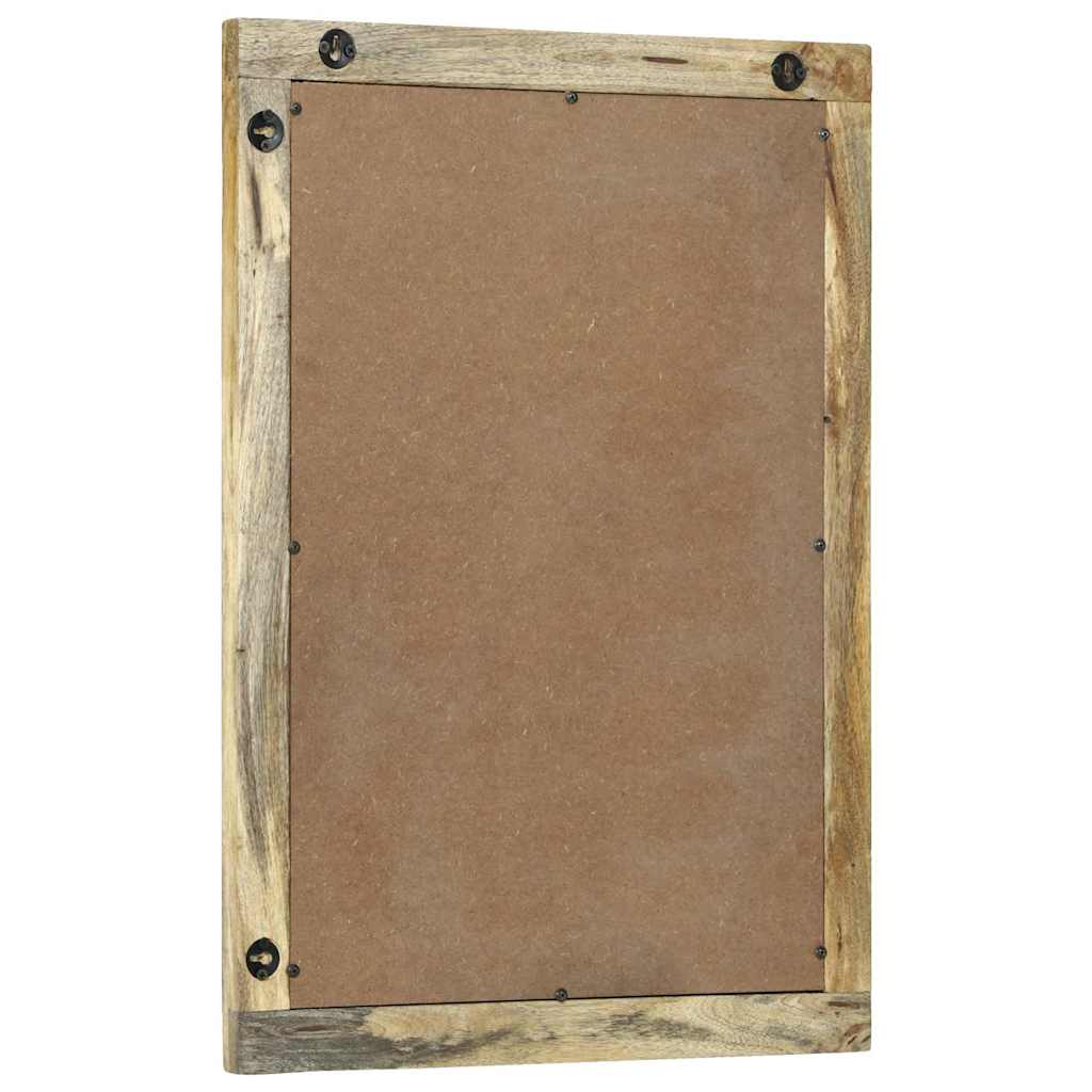 VidaXL Badezimmerspiegel mit braunem Spiegel 70 x 50 x 2,5 cm