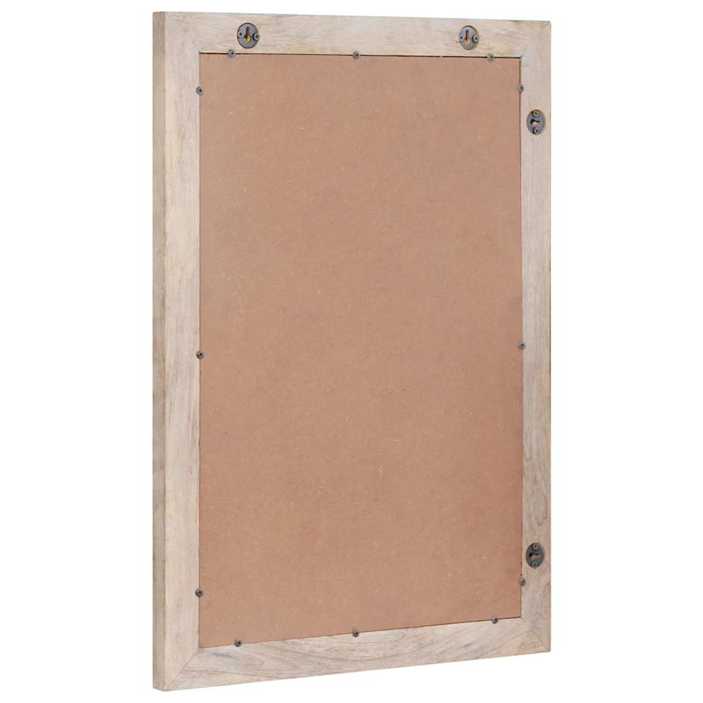 VidaXL Badezimmerspiegel mit Spiegel weiß 70 x 50 x 2,5 cm