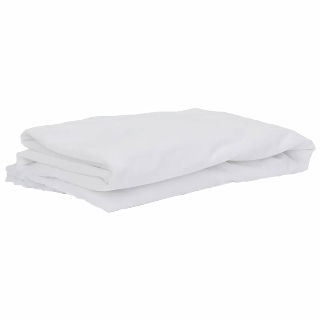 VidaXL Matratzenschoner wasserdicht 90x190 cm weiß