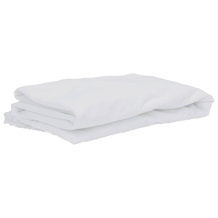 VidaXL Matratzenschoner wasserdicht 140x200 cm weiß