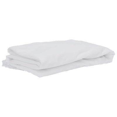 VidaXL mattress protector waterproof 140x220 cm white