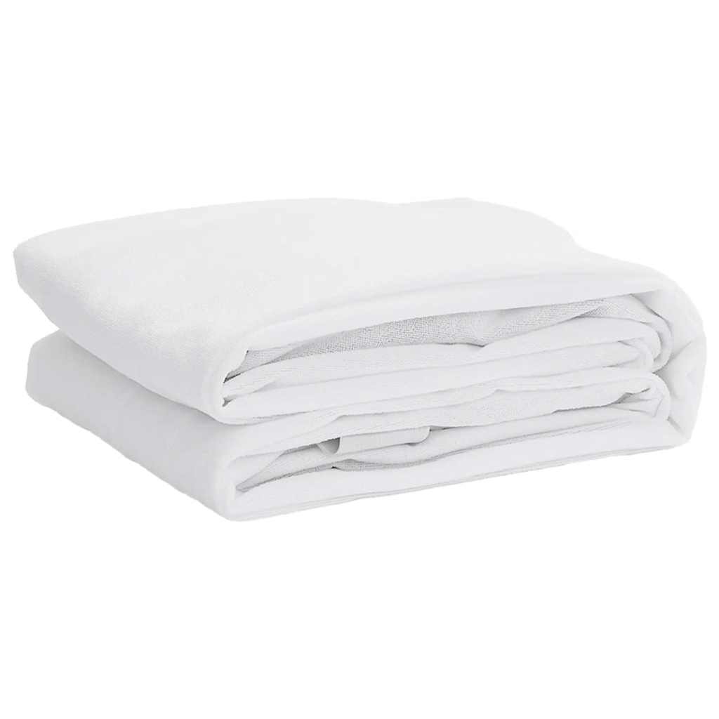 VidaXL Matratzenschoner wasserdicht 140x220 cm weiß