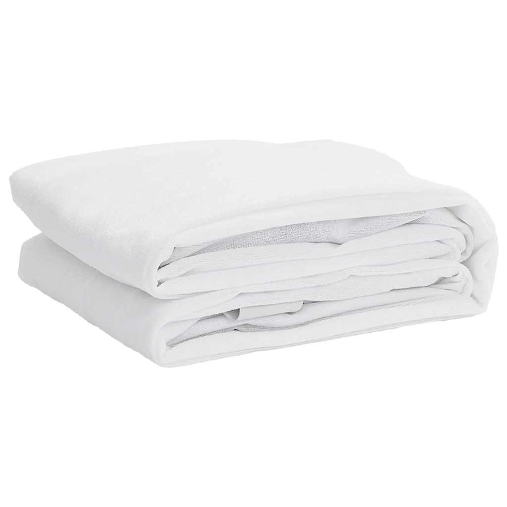 VidaXL Matratzenschoner wasserdicht 160x220 cm weiß