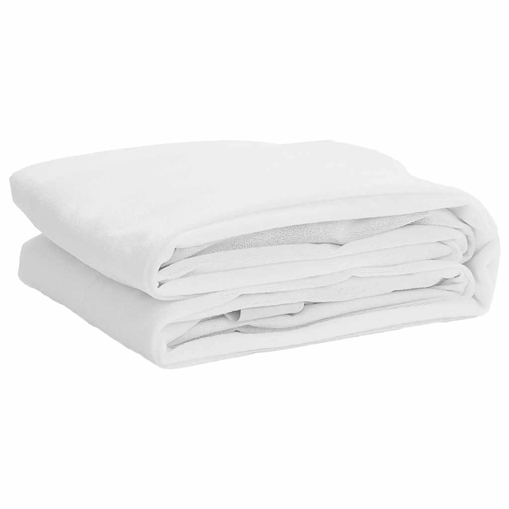 VidaXL Matratzenschoner wasserdicht 180x220 cm weiß