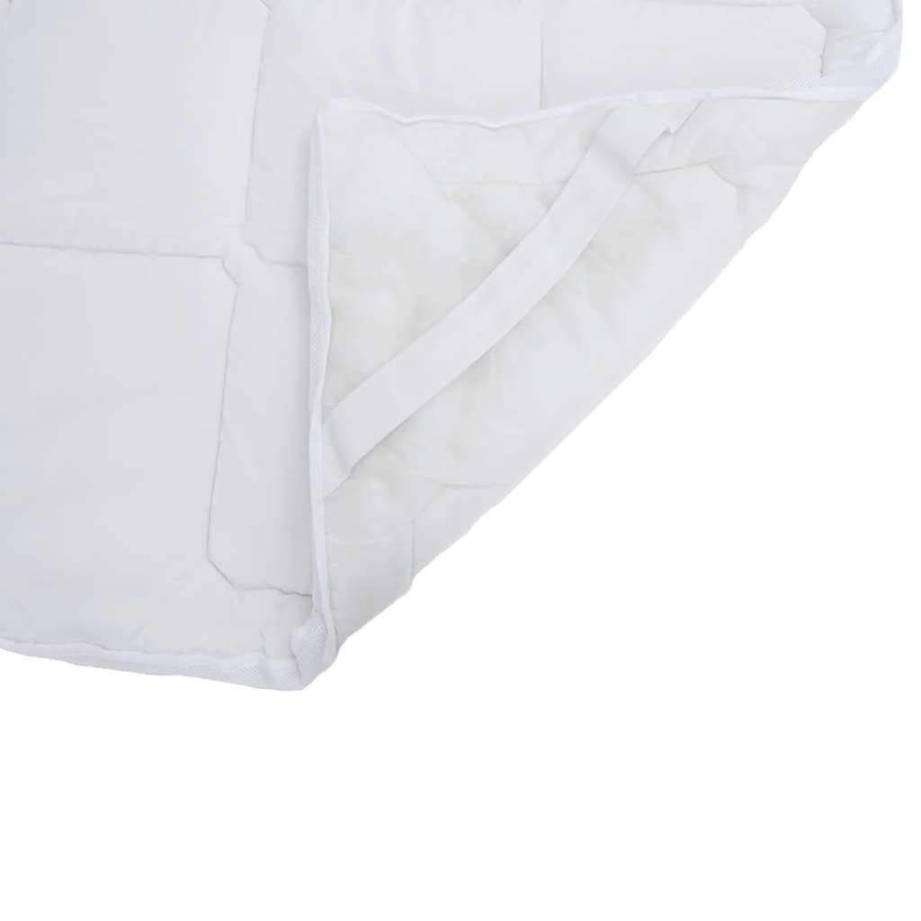 VidaXL Matratzenschoner 160x220 cm weiß