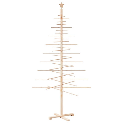 Vidaxl Weihnachtsdekoration Weihnachtsbaum 210 cm Festkiefer