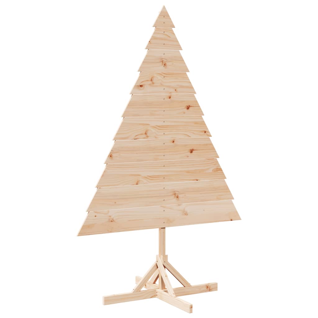 Vidaxl Weihnachtsdekoration Weihnachtsbaum 180 cm Massivholz