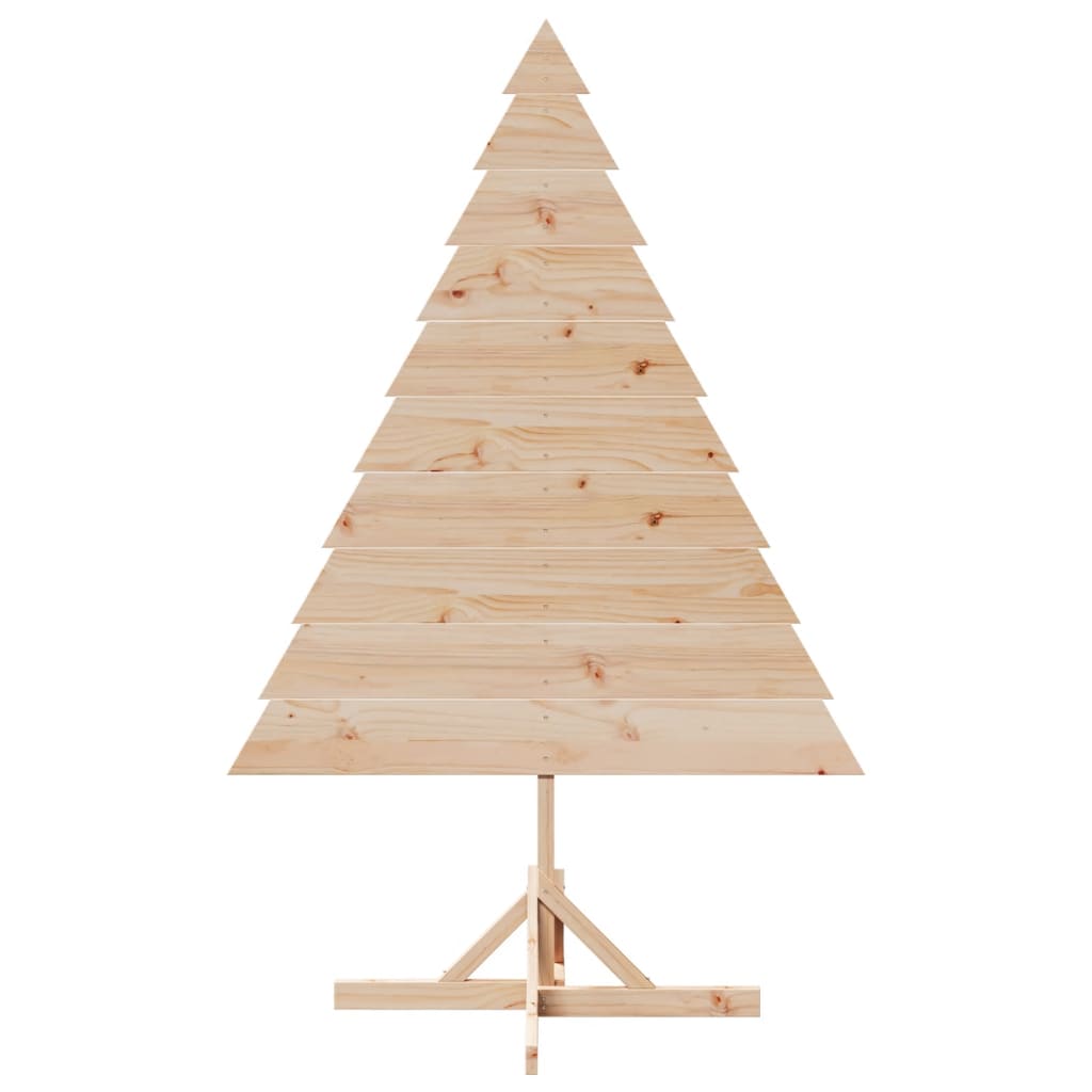 Vidaxl Weihnachtsdekoration Weihnachtsbaum 180 cm Massivholz