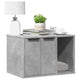 Vidaxxl Katzentoilette 60x40x40 cm Holzwerkstoff Betongrau