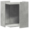 Vidaxl Cattenbakkast 42x42x51 cm verarbeitete Holzbetonglijs