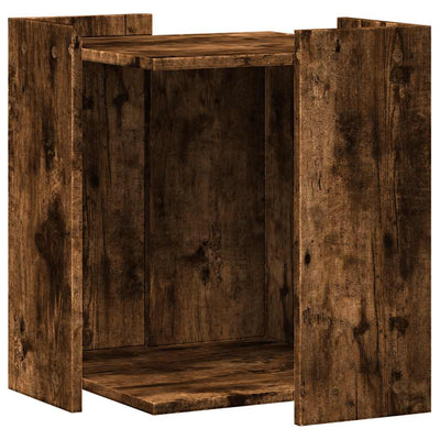 Vidaxl Cattenbakkast 42x42x51 cm verarbeiteter Holzgeräuchchen -Eiche gefärbt
