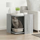 Vidaxl Cattenbakkast 53x53x51 cm verarbeitetes Holzgrau Sonoma Eiche Farbe
