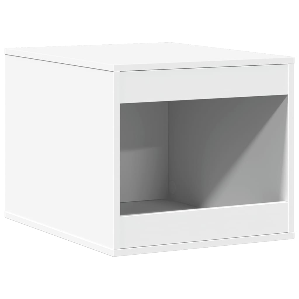 Vidaxl Kattenbakkast 47x59x42 cm verarbeitetes Holz weiß