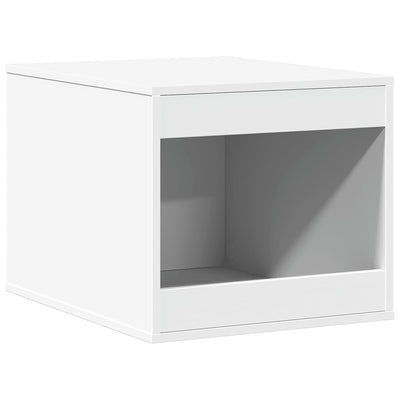 Vidaxl Kattenbakkast 47x59x42 cm verarbeitetes Holz weiß
