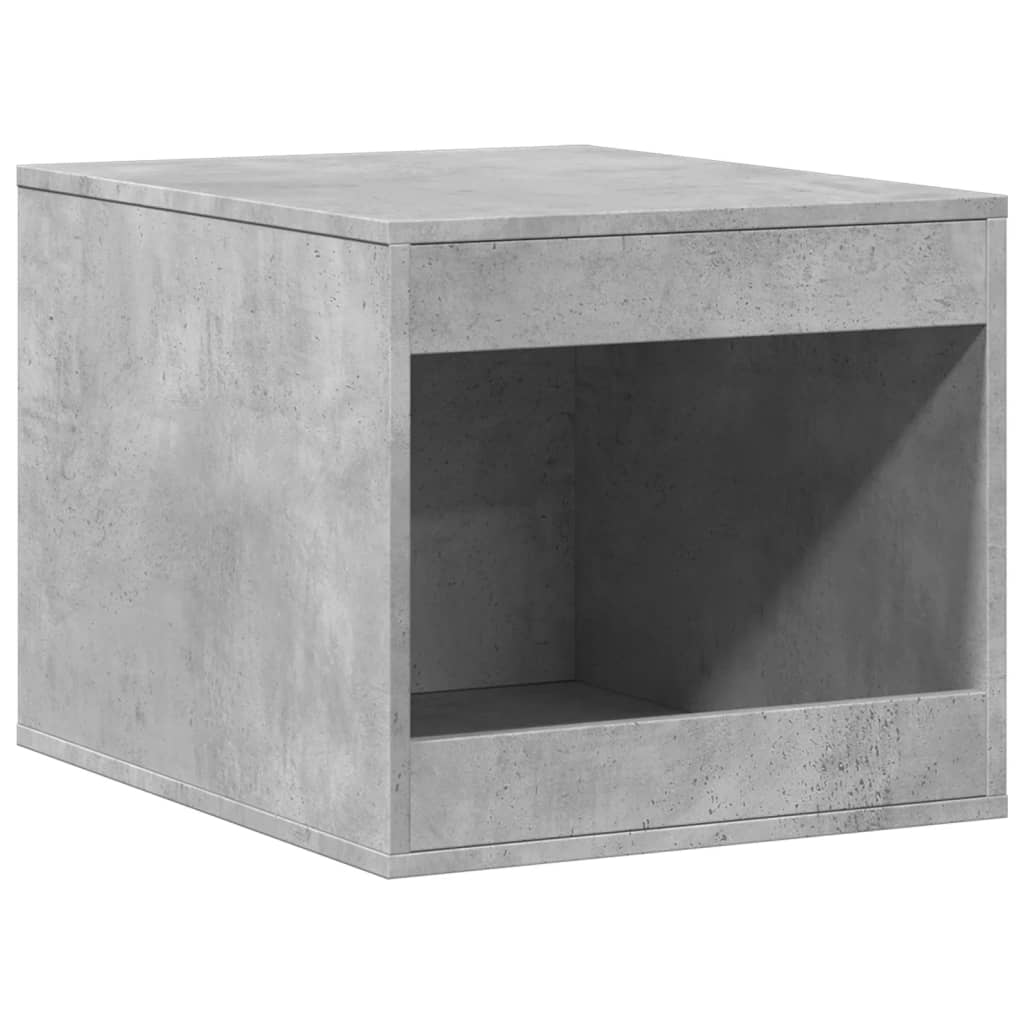 VIDAXL Kattenbakkast 47x59x42 cm verarbeitete Holzbetongrijs