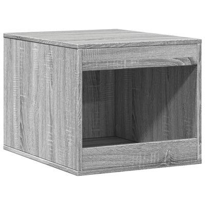 Vidaxl Cattenbakkast 47 x 59 x 42 cm verarbeitetes Holzgrau Sonoma Eiche Farbe