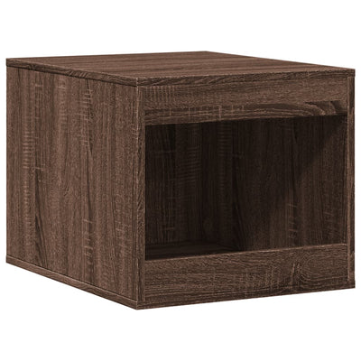 Vidaxl Kattenbakkast 47x59x42 cm verarbeiteter Holzbraun -Eich