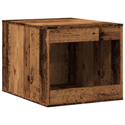 Vidaxl Kattenbakkast 47 x 59 x 42 cm verarbeitetes Holz altes Holzfarbe