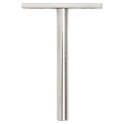 Vidaxl schwimmende Plankenträger 12st Invisible Ø10x100 mm Kohlenstoffstahl