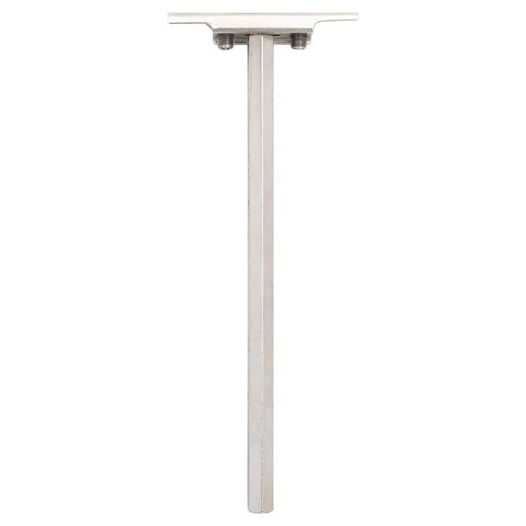 Vidaxl schwimmende Plankenträger 12st Invisible Ø12x200 mm Kohlenstoffstahl