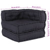 Vidaxl Modulsofa 2 Stk. Anthrazit 140 x 70 x 56 cm Stoff