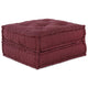 VidaXL Modulsofa 2 Stk. Bordeaux 140 x 70 x 36 cm Stoff
