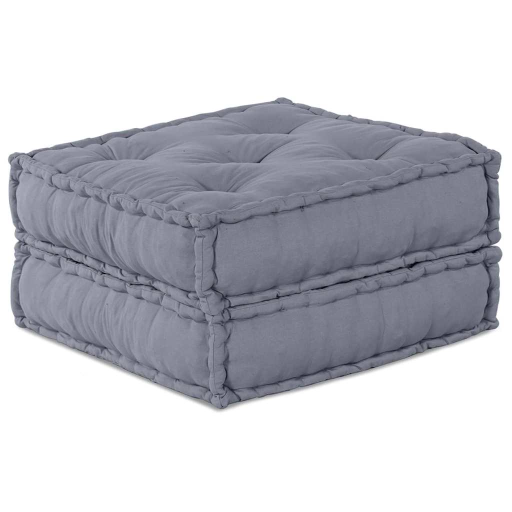 Vidaxl modulares Sofa 2 Stück grau 140 x 70 x 36 cm Stoff