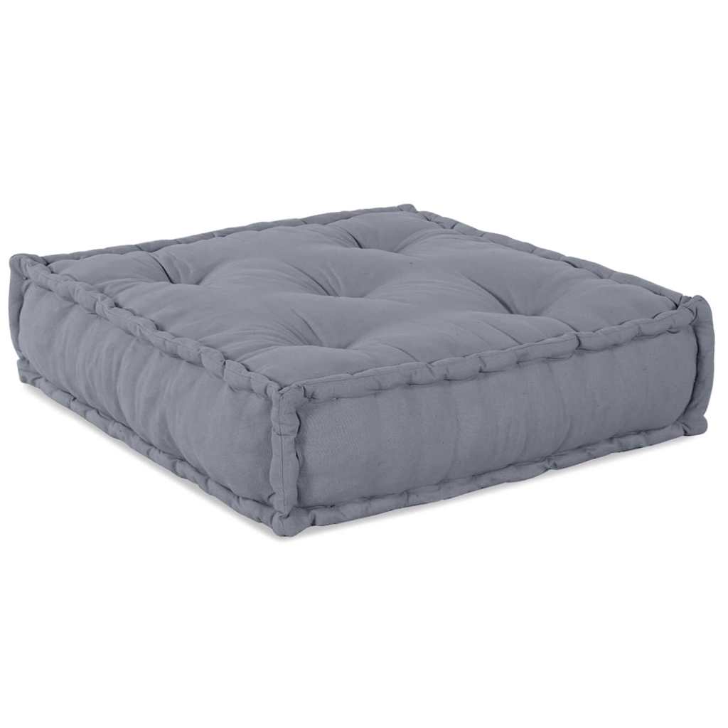 Vidaxl modulares Sofa 2 Stück grau 140 x 70 x 36 cm Stoff