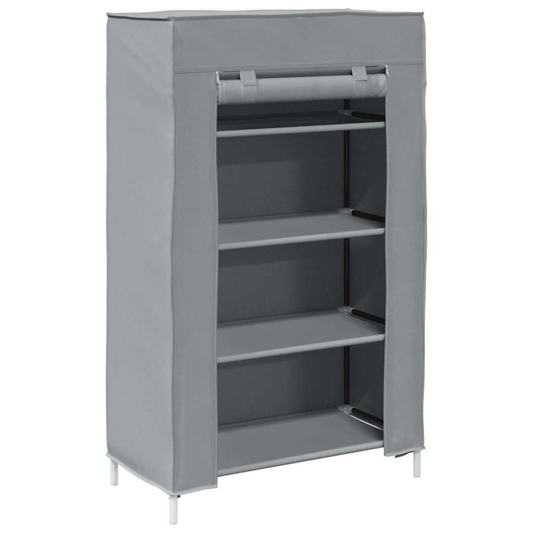 Vidaxx Schuhschrank 60,5x30x97 cm grau Vlies