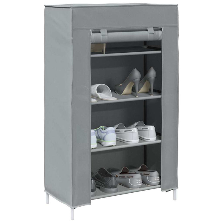 Vidaxx Schuhschrank 60,5x30x97 cm grau Vlies