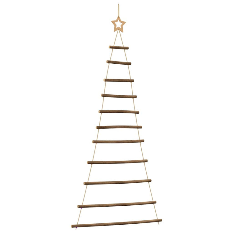 Vidaxx hängender Weihnachtsbaum mit Spitzenstern 74x150 cm Naturzweig
