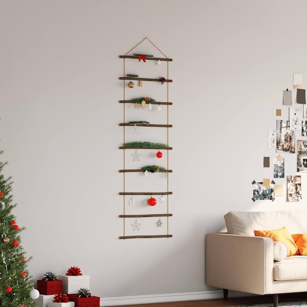 VIDAXL -Wanddekorationsleiter -50 x 150 cm Naturalz