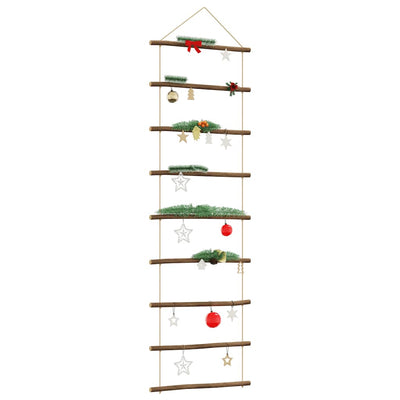 VIDAXL -Wanddekorationsleiter -50 x 150 cm Naturalz