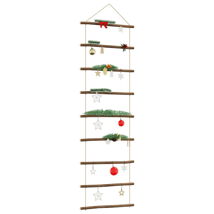 VIDAXL -Wanddekorationsleiter -50 x 150 cm Naturalz