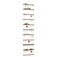 Vidaxl Wanddekorationsleiter -50 x 200 cm Naturalz