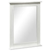 VidaXL Spiegel Vigo Antikweiß 55,5 x 5 x 70 cm massives Kiefernholz