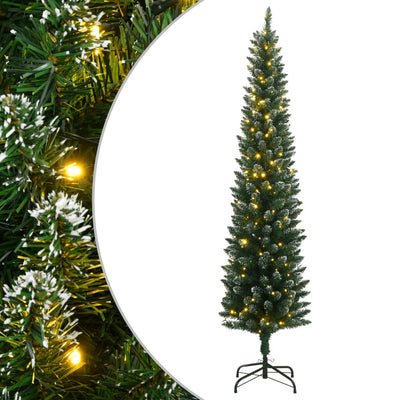 Vidaxx künstlicher Weihnachtsbaum schmal mit 300 LEDs 240 cm