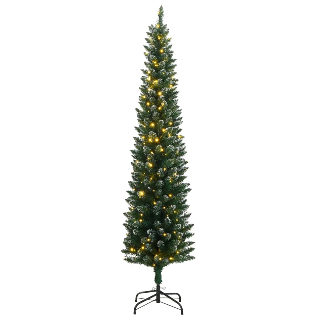 Vidaxx künstlicher Weihnachtsbaum schmal mit 300 LEDs 240 cm