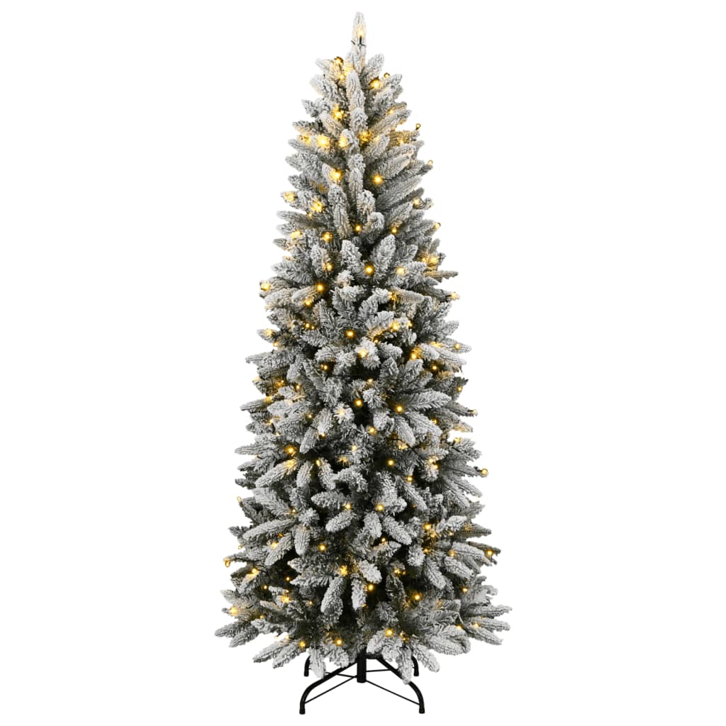 Vidaxx künstlicher Weihnachtsbaum mit 300 LEDs und Schnee 240 cm
