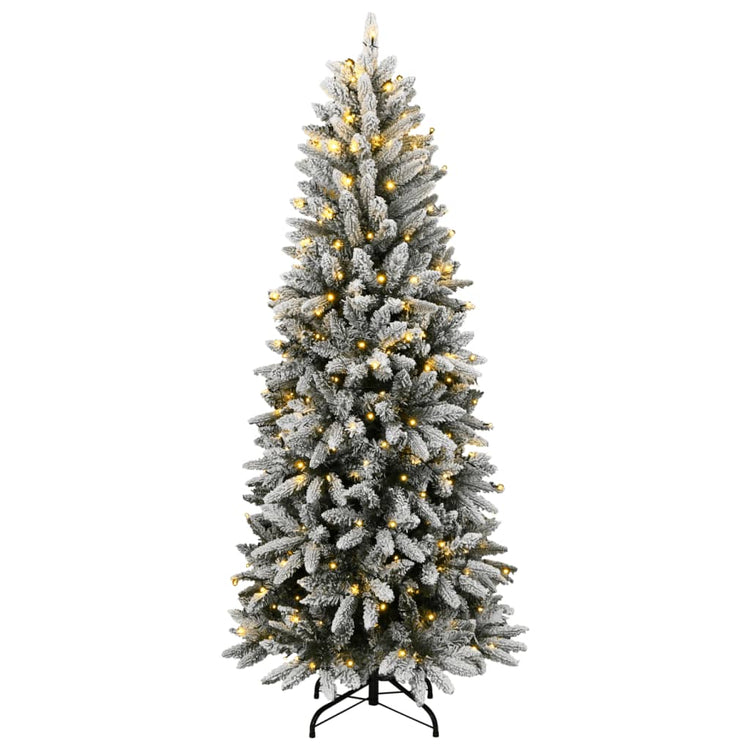 Vidaxx künstlicher Weihnachtsbaum mit 300 LEDs und Schnee 240 cm
